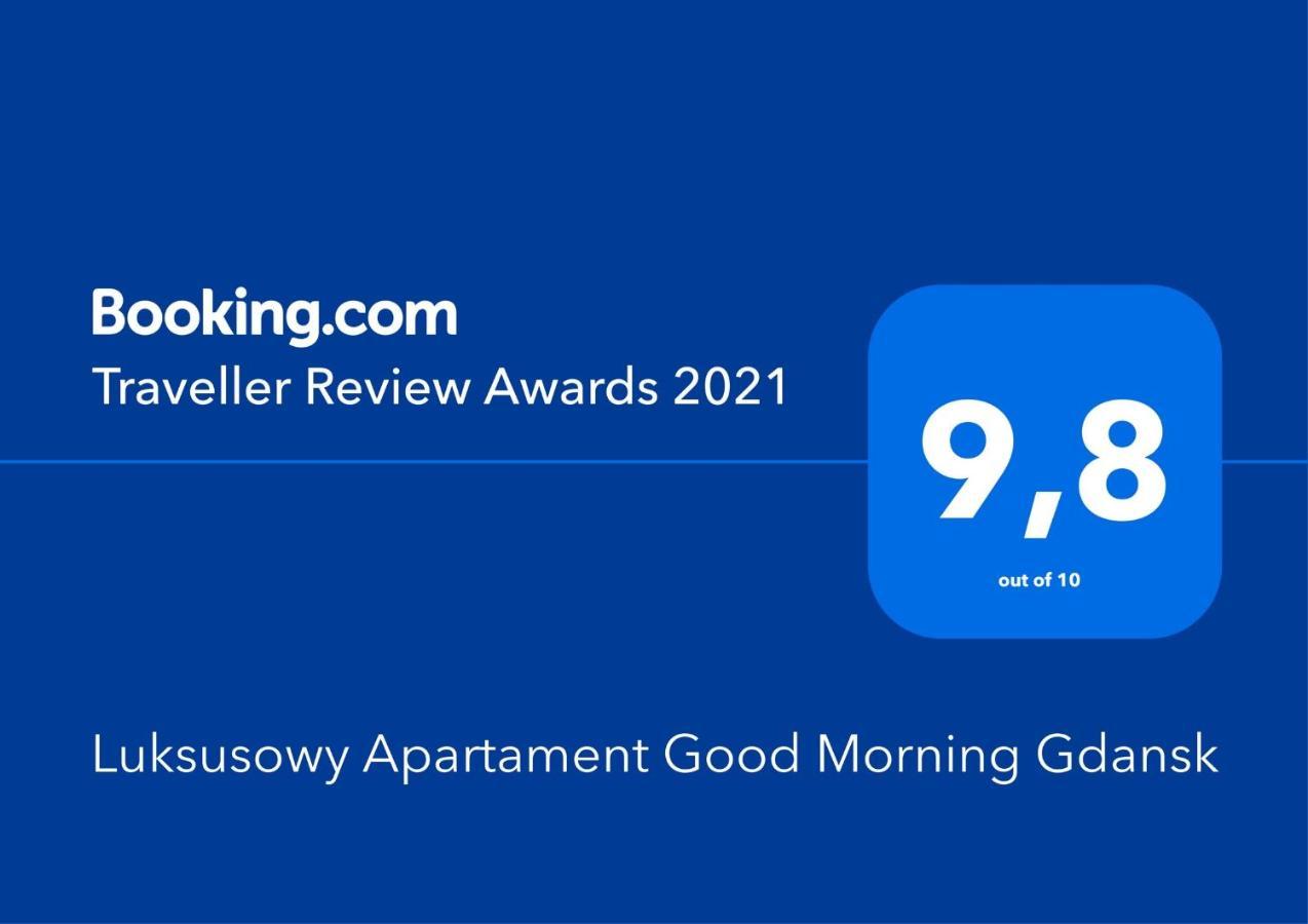 Luksusowy Apartament Good Morning Gdańsk Eksteriør billede